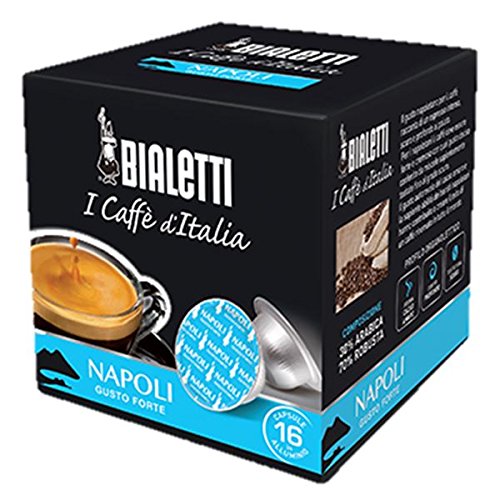 160 Capsule Alluminio I Caffe' D'Italia Bialetti Mokespresso Napoli Originali