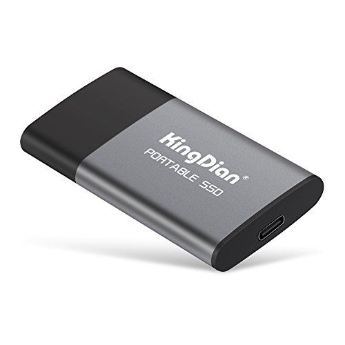 KingDian 120GB 250GB 500GB 1TB External SSD USB 3.0 Portable Solid State Drive(250GB)