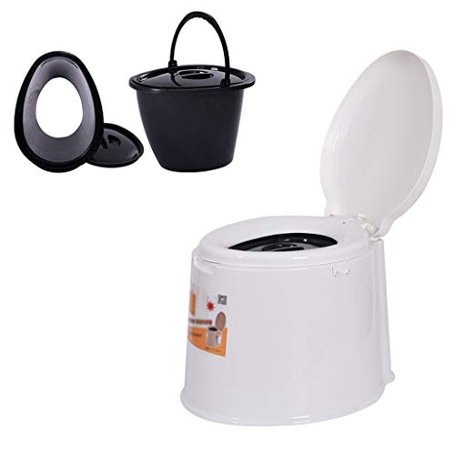 WC mobile WC Portatile Vasino, WC Pieghevole Portatile, WC Da Campeggio All'aperto, WC Portatile Da Viaggio Portatile per Donne Incinte (Size : 2)