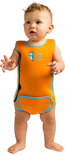 Cressi Baby Warmer Mutino/Body in Neoprene Ultra Stretch per Neonati/Bambini, 12/18 Mesi, Arancione