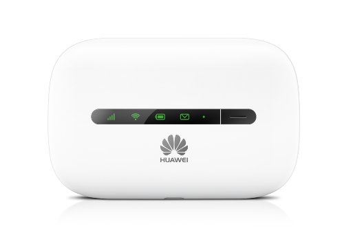 HUAWEI E5330 3G Mobile Hotspot /Portable 3G WiFi Router, Downstream 21.6Mbit/s, 10 Clienti, 5 Secondi di Boot Rapido, colore: Bianco [Regno Unito]