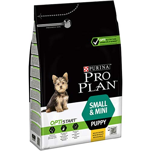 PURINA Pro Plan Small e Mini Puppy Optistart Cane Crocchette, 4 Sacchi da 3 kg