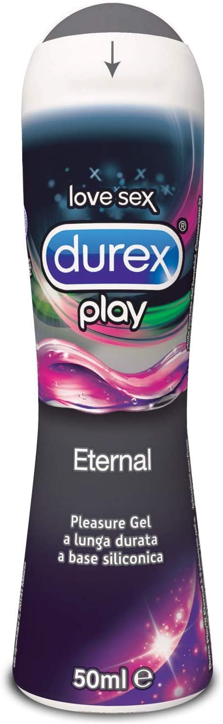 Durex Eternal Pleasure Gel Lubrificante Intimo a Lunga Durata a Base Siliconica, 50 ml