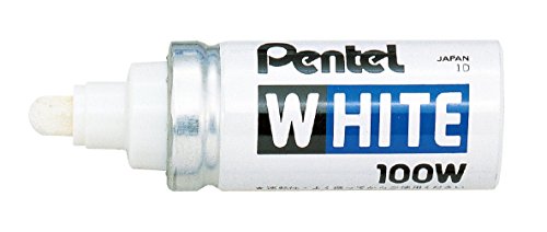Pentel X100W Marcatore Permanente a Vernice Punta Grande, 6.6 mm