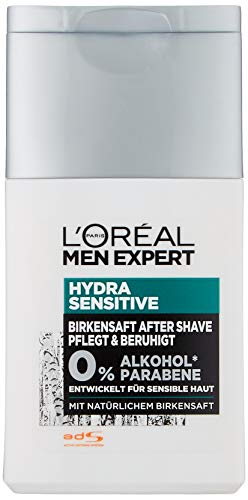 L'Oréal Men liquido post-rasatura Expert Hydra Sensitive, confezione da 2 (2 X 125 ML)