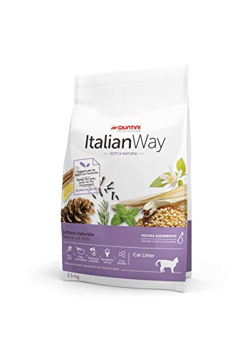 Italian Way Lettiera Naturale per Gatti Soft&Natural - 2.5 kg