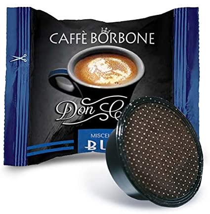 Caffè Borbone Don Carlo Miscela Blu - Confezione da 100 Capsule - Compatibili con macchine a marchio Lavazza®* A Modo Mio®*