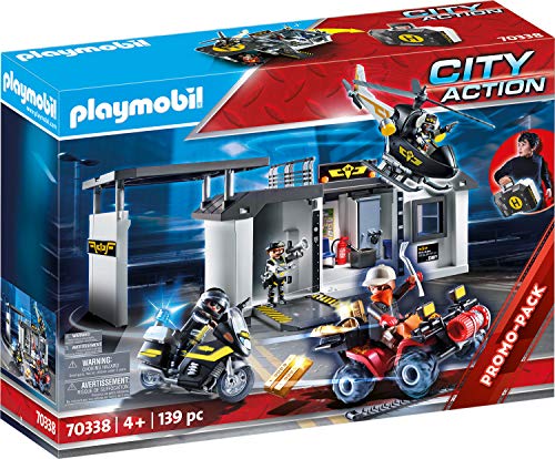 Playmobil City Action 70338 - Centrale dell'Unità Speciale Portatile, dai 4 anni