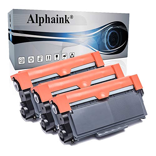3 Toner Alphaink Compatibile con Brother TN-2320 versione da 2600 copie per stampanti Brother DCP-L2500 2520 2540 2560 2700 HL-L2300 2320 2321 2340DW 2360DW 2700DW MFC-L2701 2703 2720DW 2740DW