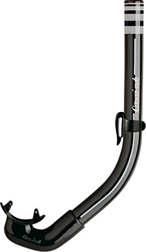 Cressi America Snorkel, Unisex – Adulto, Nero