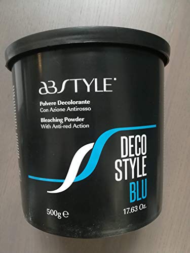 Ab Style | Decostyle Blue – Polvere decolorante rapida con azione antirosso adatta a schiariture intense e progressive(500g)