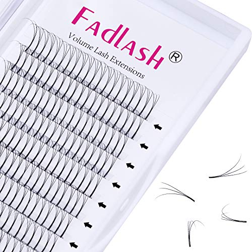 Volume Ciglia Estensioni 3D 0.07mm C Curl 12mm Lunghezza Premade Ciglia Estensioni Premade Fan Eyelash Extension