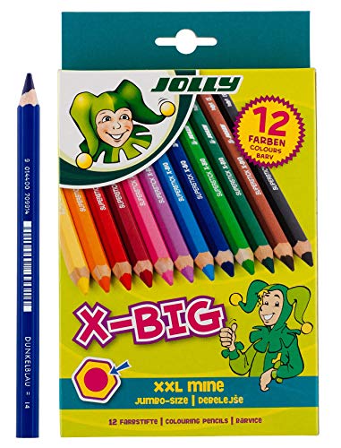 Jolly pastelli X-BIG 3099-0001 (12) scatola cartone-3099-0001
