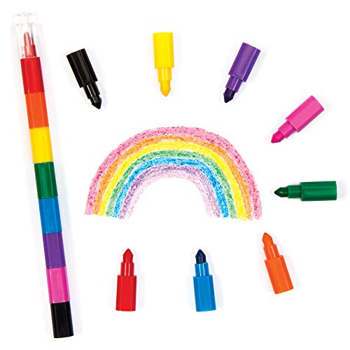 Baker Ross Set di Pastelli a Sorpresa Multicolore per Bambini - Idee Divertenti da Inserire in Buste Regalo alle Feste o come Regalini Premio per Bambini (Confezione da 4).