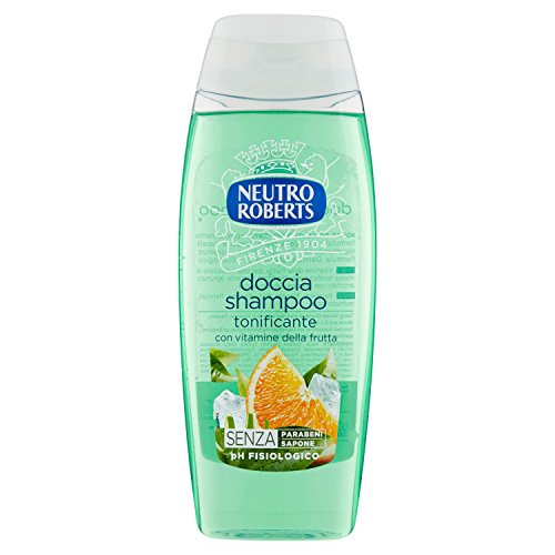NEUTRO ROBERTS Doccia Shampoo Tonificante - 6 Confezioni da 250 ml - Totale: 1500 ml