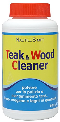 Pulitore in polvere per teak e legno Nautilus Teak e Wood Cleaner 600g