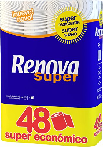 RENOVA carta igienica bianco – 48 rotoli