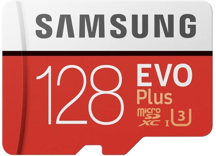 Samsung MB-MC128GA/EU EVO Plus Scheda MicroSD da 128 GB, UHS-I, Classe U3, fino a 100 MB/s di Lettura, 90 MB/s di Scrittura, Adattatore SD Incluso