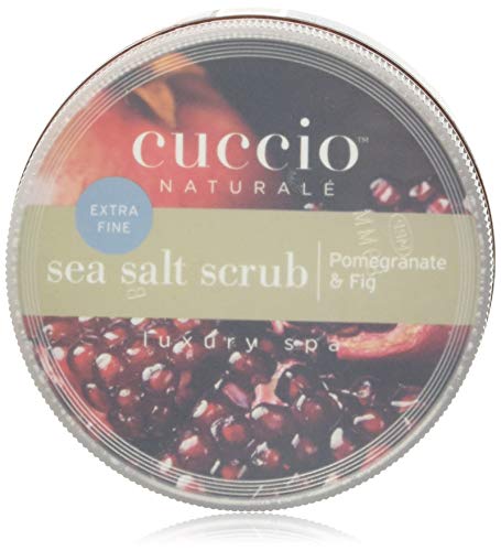 Cuccio naturale, esfoliante al sale marino con melograno e fico, extrafino, 240 g