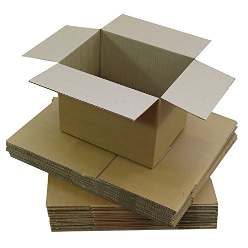 Triplast TPLBX25SINGL7X5X5 - Scatola di cartone, cuboide, per spedizione postale, piccola, 178 x 127 x 127 mm