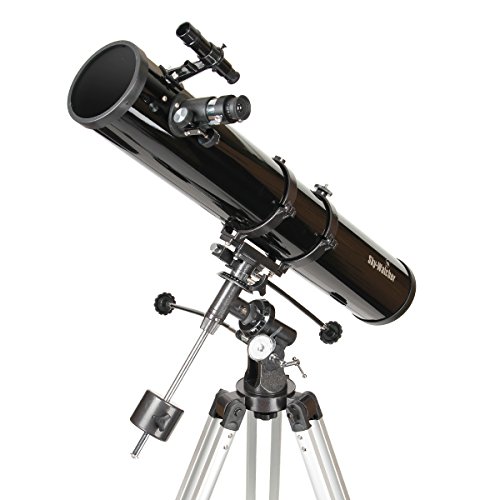 Sky-Watcher Newton Telescopio 114/900, Montatura Equatoriale Eq1, Nero