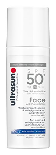 Ultrasun Face Idratante anti eta, Anti pigmento, protezione solare (SPF 50+) - 50 ml.
