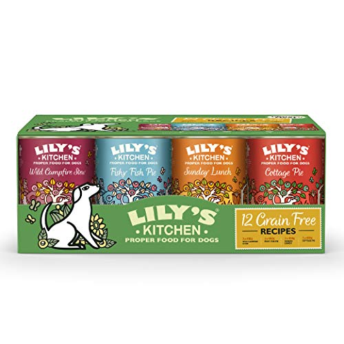 Lily's Kitchen Cibo Umido per Cani Senza Cereali Multipack (12 x 400g)