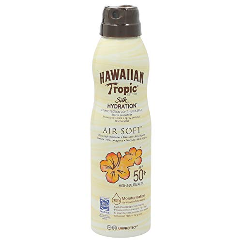Hawaiian Tropic Silk Hydration Air Soft Spf 50 Spray Continuo - 220 ml