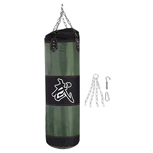 VGEBY1 Sacchi da Boxe, Kick Bag Boxing Attrezzature per l'allenamento di Boxe(80cm-Verde)