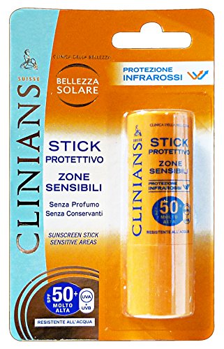 Clinians Fp50 Stick sensibili 10 ml. -Prodotti solari, Multicolore, Unica