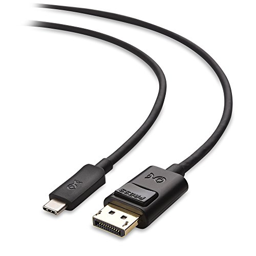 Cable Matters Cavo USB C a DisplayPort (Cavo da USB Type-C a DisplayPort/Cavo da USB C DP) Supportando 8K 60Hz Colore Nero 1.8m– Porta Thunderbolt 3 Compatibile per MacBook PRO