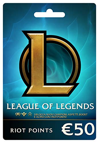 League of Legends €50 Buono regalo prepagato (7200 Riot Points)