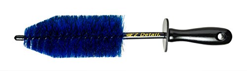 EZ Detail Brushes EZBS Spazzola per Dettagli in Lega e Ruote da Auto, per la Pulizia, Misura Piccola