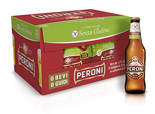 Birra Peroni Senza Glutine - Cassa da 24 x 33 cl (7.92 litri)