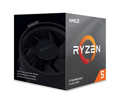 Processore AMD RyzenTM 5 3600XT (6C/12T, 35MB di cache, fino a 4,5 GHz di potenza massima) – con dissipatore Wraith Spire