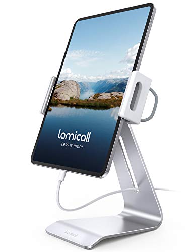 Lamicall Supporto Tablet, Supporto Regolabile - Rotazione 360 Stand Dock per 4.7~13