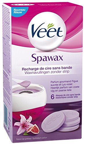 Veet Spawax - dischetti di cera profumata ai confetti di fico e gigli viola