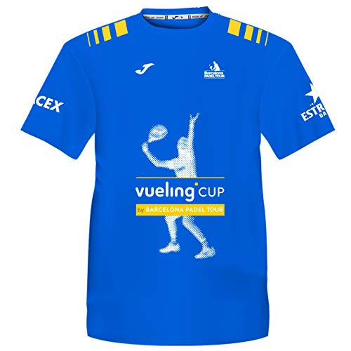 Maglietta Tecnica a Manica Corta Joma Vueling Cup Uomo Royal Blu XL