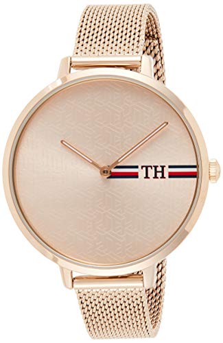 Tommy Hilfiger Orologio Analogico Quarzo Donna con Cinturino in Acciaio Inox 1782158