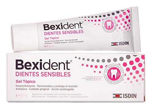 Isdin - Bexident Denti Sensibili, gel topico, soluzione rapida e prolungata per ipersensibilità dentale, 1 x 50 ml