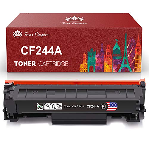 Toner Kingdom Compatibile Cartuccia Toner Sostituzione per HP CF244A 44A Lavoro per HP Laserjet Pro MFP M28w M28a Laserjet Pro M15a M15w Stampante (1 Nero)