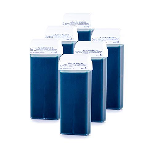 Cartucce Azulene 6 pezzi di cera calda 100 ML – Kit di ricarica