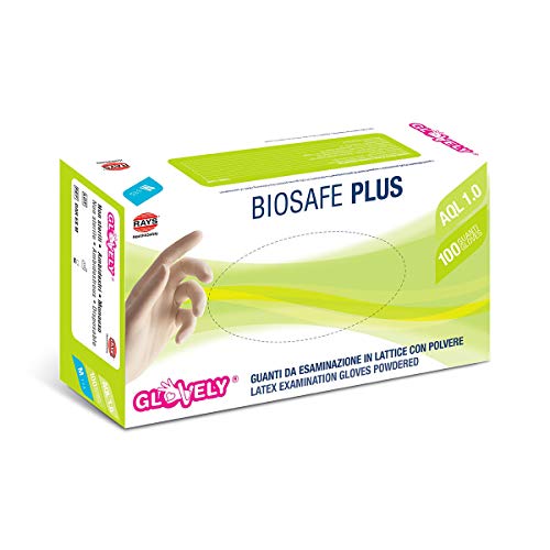 Biosafe Plus Guanti Lattice S Pz.100
