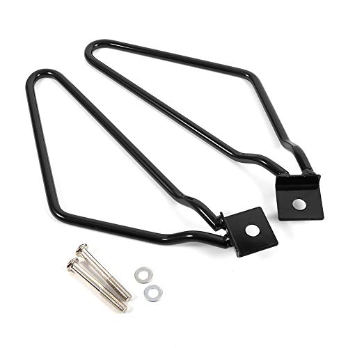 Borse moto laterali sinistra e destra Borse supporto (Black)