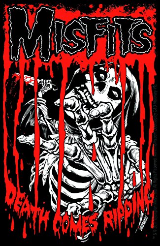 Misfits Ripping, Officially Licensed Original Artwork, 3.25
