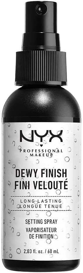 NYX Professional Makeup Setting Spray, Formula Leggera a Lunga Tenuta, Finish Dewy, 60 ml