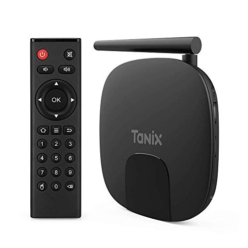 TV BOX Android, TaNix Hi6S Android 9.0 Box Hisilicon (up to 2.0 GHz）2GB LPDDR4 Con MIMO WiFi +8GB eMMC /2.4G&5GHz/1080P UI Supporto 3D 4K HD H.265 HDMI DLNA Smart TV BOX