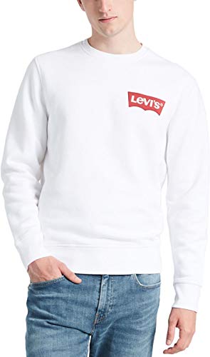 Levi's  ® Modern HM Crewneck Sweater Batwing White