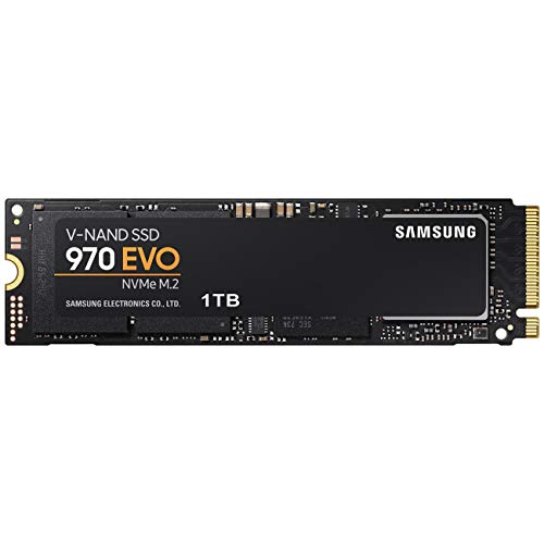 Samsung Memorie MZ-V7E1T0 970 EVO SSD Interno da 1 TB, Pcle NVMe M.2