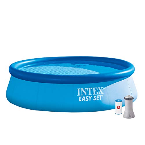 Intex 28132NP Piscina Easy Cm 366X76, Pompa Fil.I.1, 5621 Litri, Blu